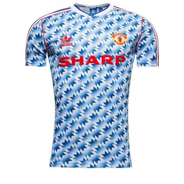 Manchester United away jersey mens retro shirt 1990-1992